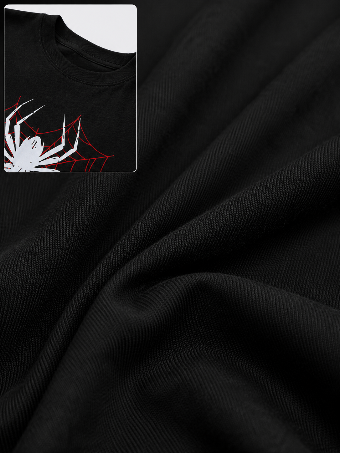 Spider Graphic Oversized Tee