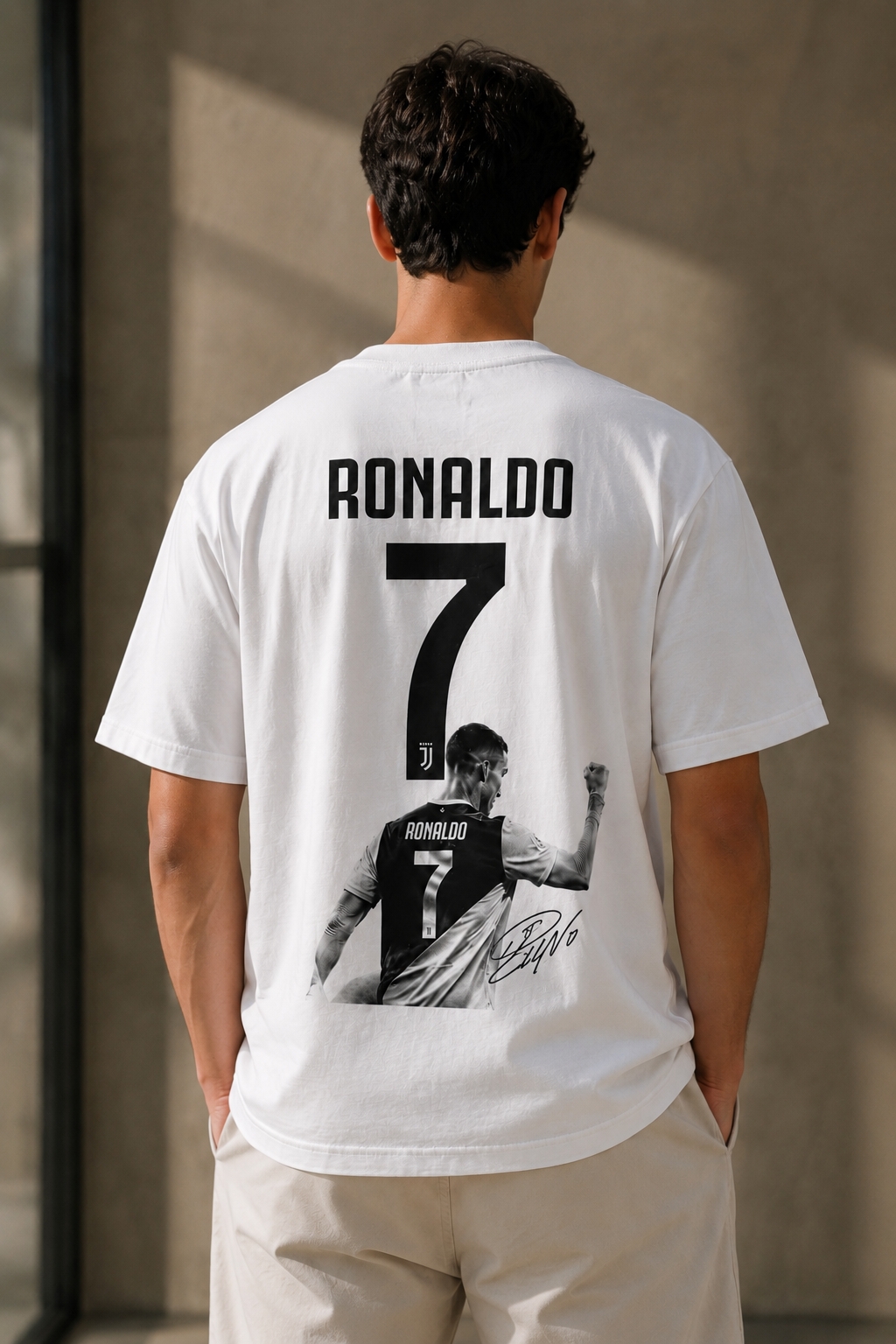 Ronaldo 7 Oversized tee
