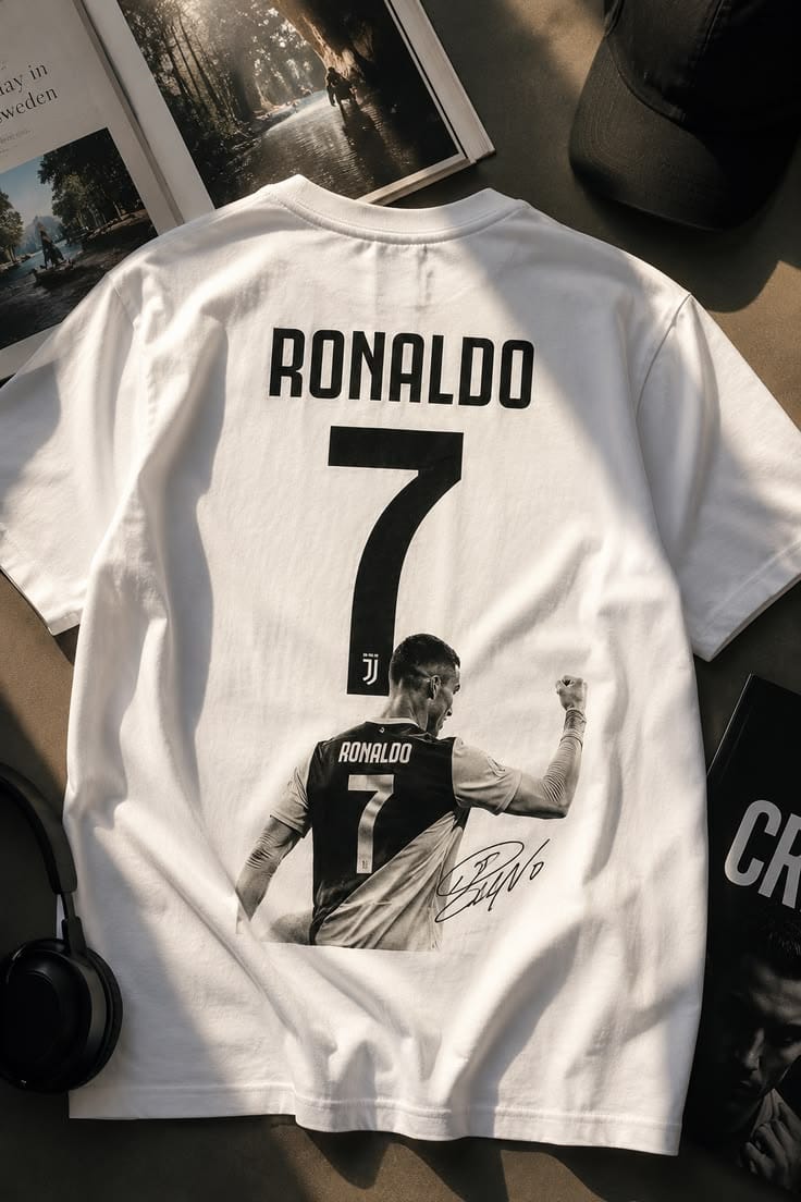 Ronaldo 7 Oversized tee