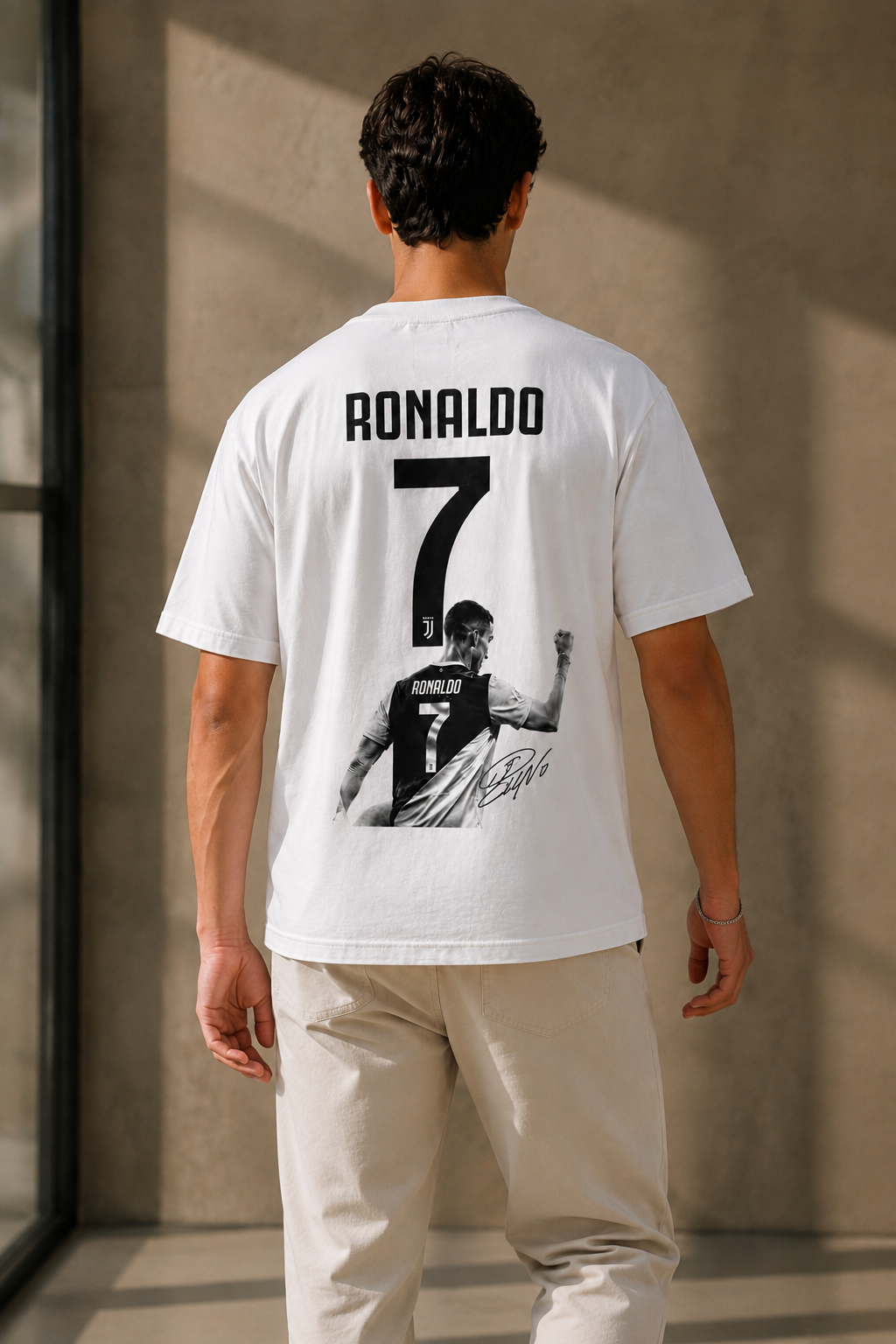 Ronaldo 7 Oversized tee