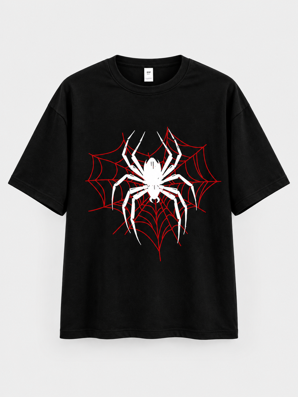 Spider Graphic Oversized Tee
