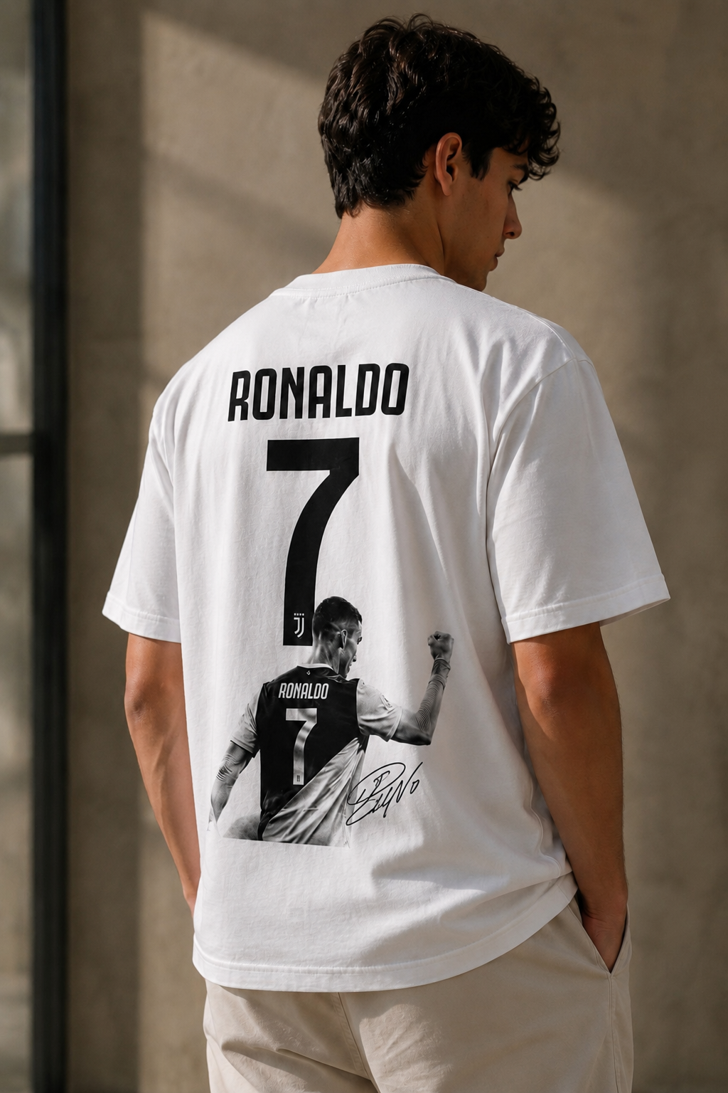 Ronaldo 7 Oversized tee